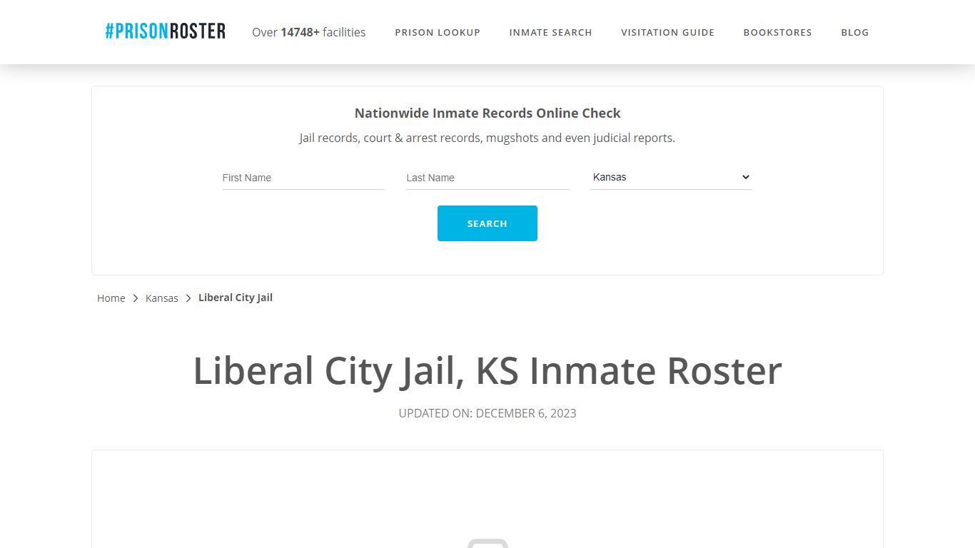Liberal City Jail, KS Inmate Roster - Prisonroster